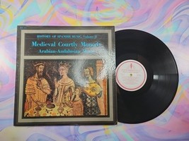 Medieval Courtly Monody (History of Spanish Music, Volume II) (Record) M... - $12.99
