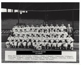 1946 Boston Red Sox 8X10 Team Photo Baseball Picture Al Champs Mlb - $4.94