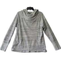 Avalanche Women Hoodie Size XL Gray White Stretch Casual Long Sleeve Lig... - £9.85 GBP