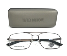 Harley-Davidson Eyeglasses Frames HD0770 009 Brown Square XL Size 58-18-150 - $84.14