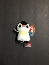 TY Teenie Beanie Boos&#39;s Plushie Stuffed Animal Pongo the Penguin Birthday Jan. 4 - £3.03 GBP