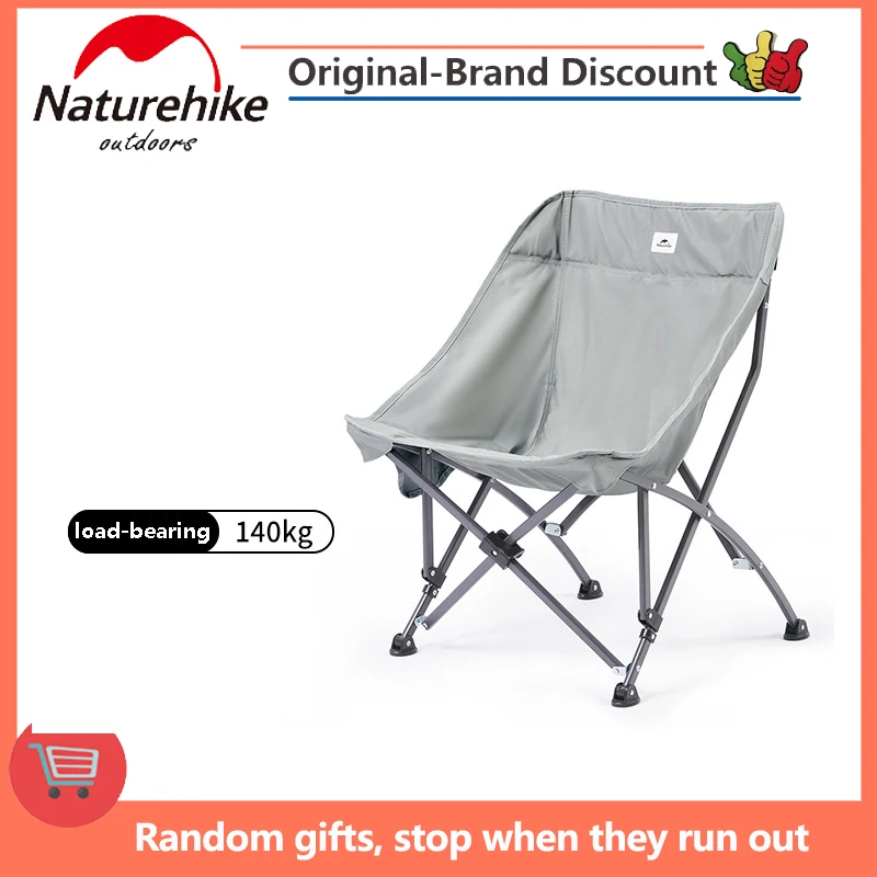Naturehike Folding Chair YL04 Outdoor Camping Chair Ultralight Portable ... - £76.38 GBP+