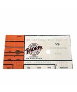 Cincinnati Reds @ San Diego Padres Ticket Stub 9/13/1992 Sheffield HR 31... - €8,74 EUR