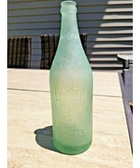 Vintage SUYDAM Bottling Brooklyn NY 1 Pint 11 Ounces  Aqua Green Bottle - £12.57 GBP