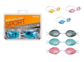 Swimming Goggles +8 Y, Thermoplastic Rubber, Assorted - Intex 55684E Spo... - €0,85 EUR