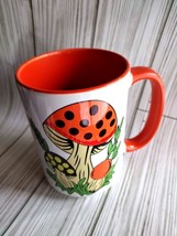 Trendy 70s RETRO Style Mushroom Coffee Cup, Mug, Hot Chocolate, Tea Drinks, Soup - £32.73 GBP