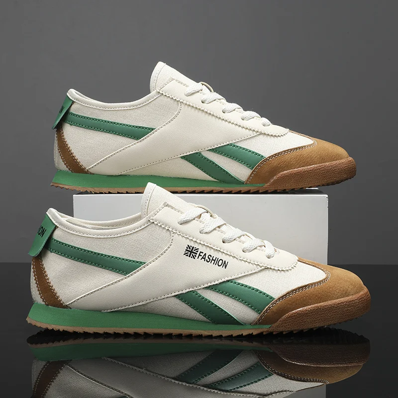 New Retro Yellow Men Shoes Designer Men&#39;s Sports Shoes Breathable Luxury... - £28.82 GBP
