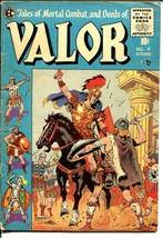 Valor #4 1955-EC-Wally Wood-Reed Crandall-Joe Orlando-VG - £36.29 GBP