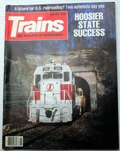 June 1988 Trains: The Magazine Of Railroading Steam/Diesel Rosters News Yarns - £8.30 GBP