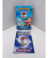 Pokemon Blackout Blastoise &amp; Squirtle Theme Deck Box No Cards - Includes... - $24.99