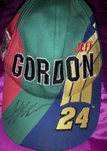 Vintage NASCAR 50th Anniversary Autographed Jeff Gordon Hat Snapback Racing Cap - £12.70 GBP