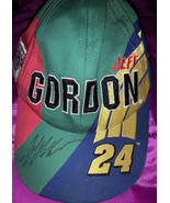 Vintage NASCAR 50th Anniversary Autographed Jeff Gordon Hat Snapback Rac... - £9.53 GBP