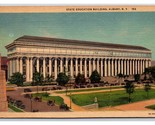 State Education Building Albany New York NY Linen Postcard Q23 - £1.51 GBP