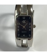 vintage CK watch womens metal strap - working! - £22.70 GBP
