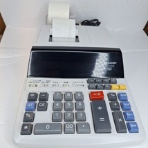 Sharp EL-1197PIII Heavy Duty Electronic Printing Calculator 12 Digit TESTED GOOD - £28.12 GBP