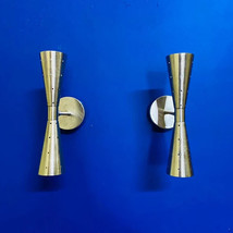3 Inch Wide Chrome Cone Sconce - Many Finish Choices - Wall Sconce - Cast Brass - £69.92 GBP+