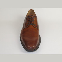 Men's Shoes Steve Madden Soft Leather upper Lace Up Nanndo Brandy image 3