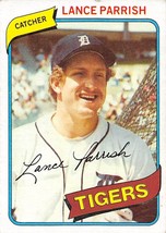 1980 Topps #196 Lance Parrish Detroit Tigers ⚾ - £0.75 GBP