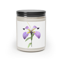 Art Purple Flower Scented Candle, 9oz - £24.04 GBP
