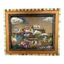 Vintage Original Greek Painting – Acropolis Scene – Signed Maria Elena - $55.00