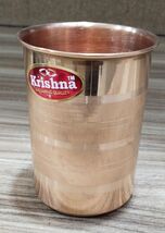 Handmade Copper Glass Cup for Water India Copper Tumbler PACK OF 1 - $4.92