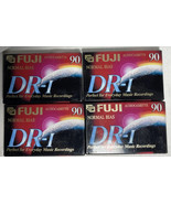 Fuji DR-I 90 Minute Blank Audio Cassette Tapes Normal Bias New Sealed 4 ... - £15.14 GBP