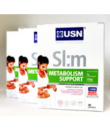 USN Sl:m 90 Capsules Metabolism Support (3x30 Caps) - £15.55 GBP