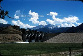 1952 Olympus Dam Scenic View Wyoming Red-Border Kodachrome Slide - £2.71 GBP