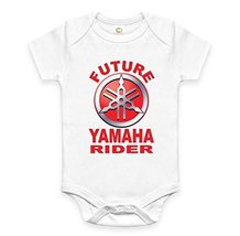 Rare New Future Yamaha Rider Driver Auto Baby Funny 12-18 Months Onesie Romper - £15.67 GBP