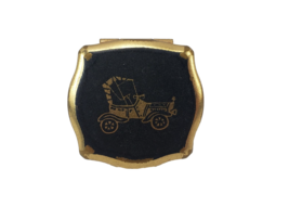 Vintage Stratton Mini Pocket Ashtray Antique Car Metal Box Made In England - $571.38 MXN
