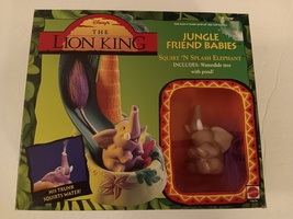 Disney&#39;s The Lion King Jungle Friend Babies Squirt &#39;N Splash Elephant 1994  - $49.99