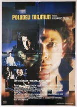 Original Movie Poster Mad Monkey Twisted Obsession Jeff Goldblum Trueba 1989 - £51.04 GBP