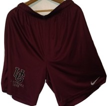 Nike Dri-Fit Mens Large 10” Inseam Athletic Basketball Shorts Maroon UG ... - $204.85 MXN
