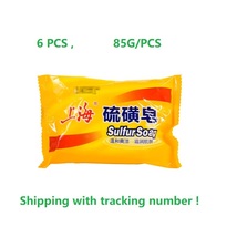 6PCS Shanghai Sulfur Soap Oil-Control Acne Anti remove dirty Skin beauty... - $26.50