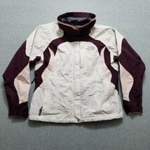 The North Face Jacket Womens Medium White Purple Full Zip - $324.43 MXN