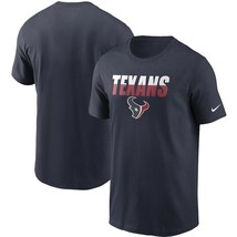 Houston Texans Mens Nike Split Wordmark Short Sleeve T-Shirt - Large - NWT - £16.93 GBP