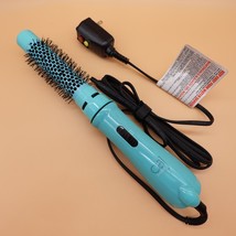 Caj Beauty Volumizing Brush Hair Dryer 2 Speeds Round Green Model 10004 - £19.94 GBP