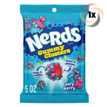 1x Bag Nerds Very Berry Gummy Clusters Tangy & Crunchy Gummy Candy | 5oz - £8.01 GBP