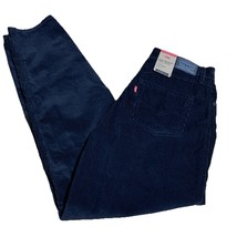 Levi’s Mom Jeans Women Size 30/30 Black Corduroy High-Waisted Tapered Leg - $29.70
