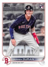 2022 Topps #US118 Jarren Duran RC Rookie Card Boston Red Sox ⚾ - £0.69 GBP
