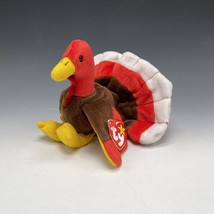 TY Beanie Baby GOBBLES the Turkey Retired 1996 Vintage Thanksgiving Fall - £3.33 GBP