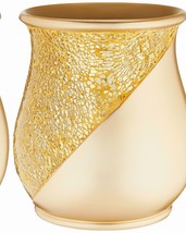 Champagne Sinatra Waste Basket Gold - $111.86