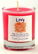 Love Soy Votive Candle 4oz Essential Oil Infused White Gardenia Scents - $41.49