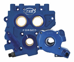 S&amp;S Cycle TC3 Cam Support Plate &amp; Oil Pump Kit Combo For 07-17 Harley Twin Cam - £656.78 GBP