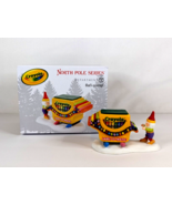 Dept 56 THAT&#39;S A WRAP CRAYOLA North Pole Village 6007779 - $59.65 CAD