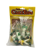 Wilton 1981 Baseball Team Set Batter Catcher Fielders Cake Tops Cake Dec... - £8.68 GBP