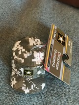 Kurt S. Adler US ARMY Green Camouflage Cap Hat Hollow Resin Christmas Tree Ornam - $9.49