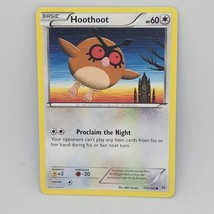 Pokemon Hoothoot BREAKthrough 119/162 Common Basic Colorless TCG Card - £0.78 GBP