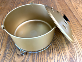 Rival Crock Pot Bread n Cake Bake Pan Aluminum Pan Vintage 8&quot; Wide With ... - $315.94 MXN