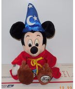 Walt Disney World Exclusive Sorcerer Mickey Mouse 10" plush toy RARE HTF - $29.65